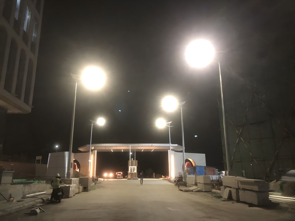 Solar street lights – KD Resort Sihanoukville