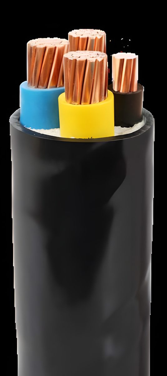 CVV cable – Cu/PVC/PVC, 1 – 4 cores