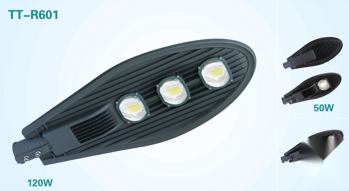 ភ្លើងបំភ្លឺផ្លូវ LED COB TT-R601 / R501 / R401