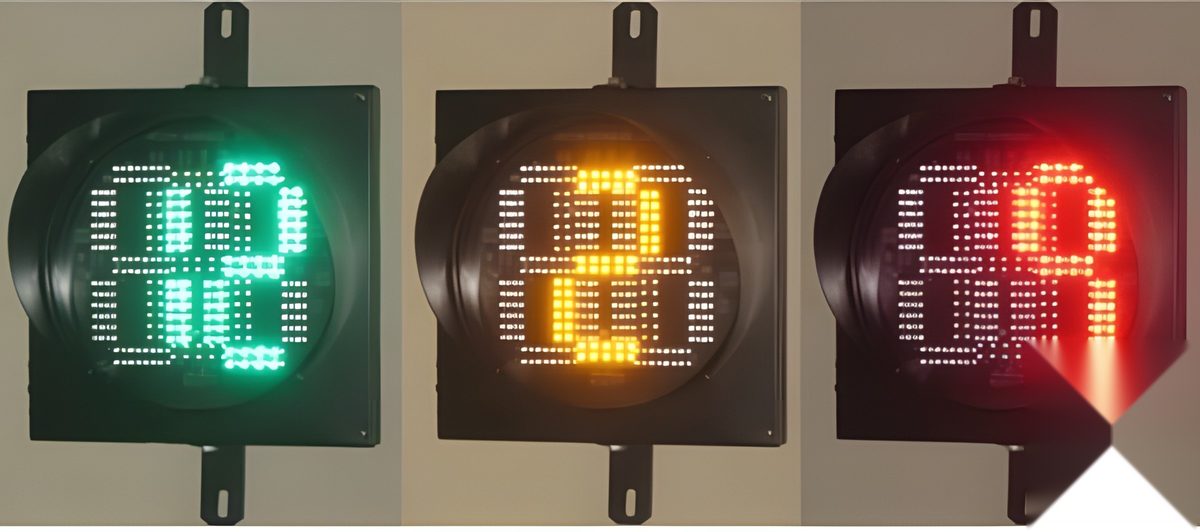 Đồng hồ đếm lùi 2 số, 3 màu