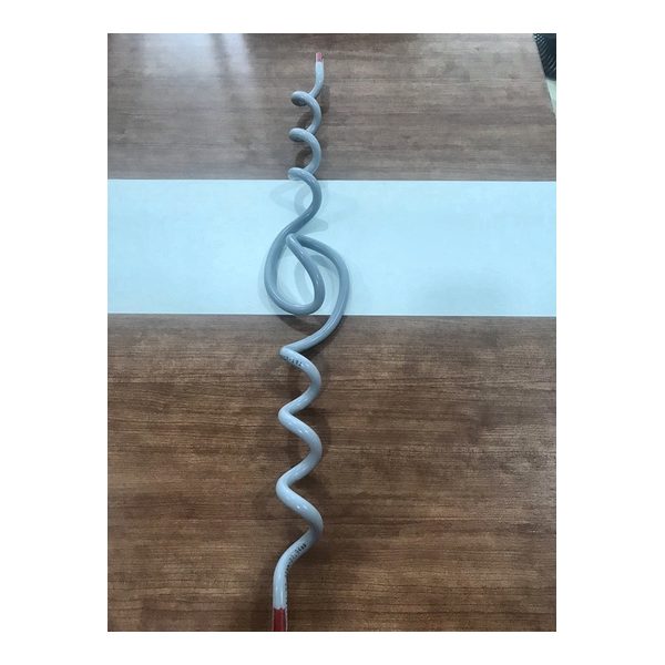 Dead-end grip for covered conductor