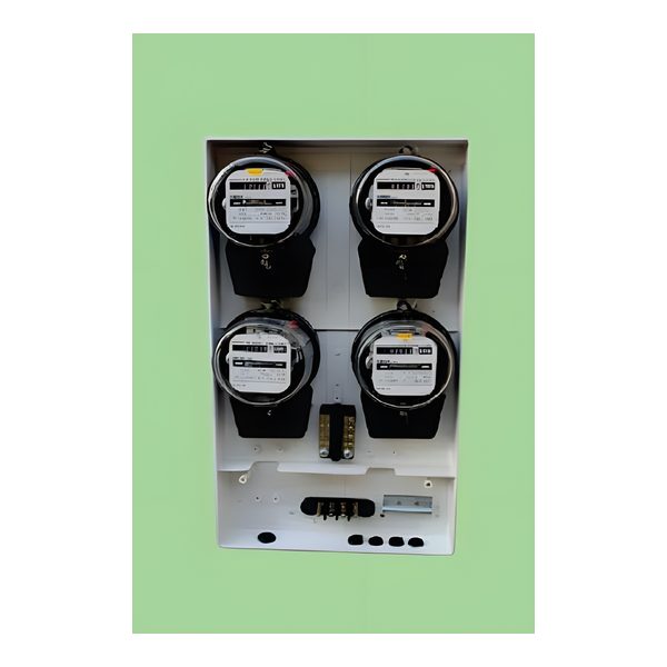 Meter box – 4 single-phase meters