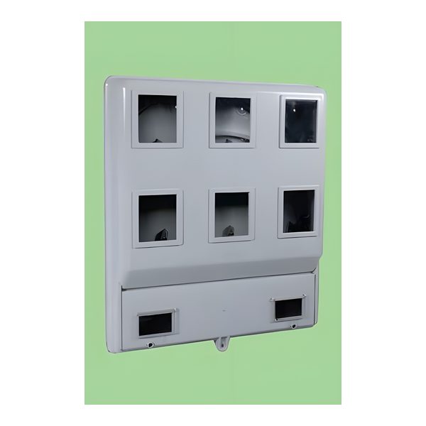 Meter box – 6 single-phase meters