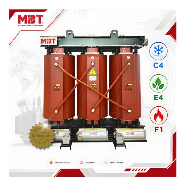 ត្រង់ស្វូស្ងួត MBT 160 – 2,500 kVA (IEC 60076-11)
