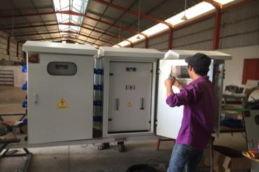 Hình ảnh sản xuất Tủ điện