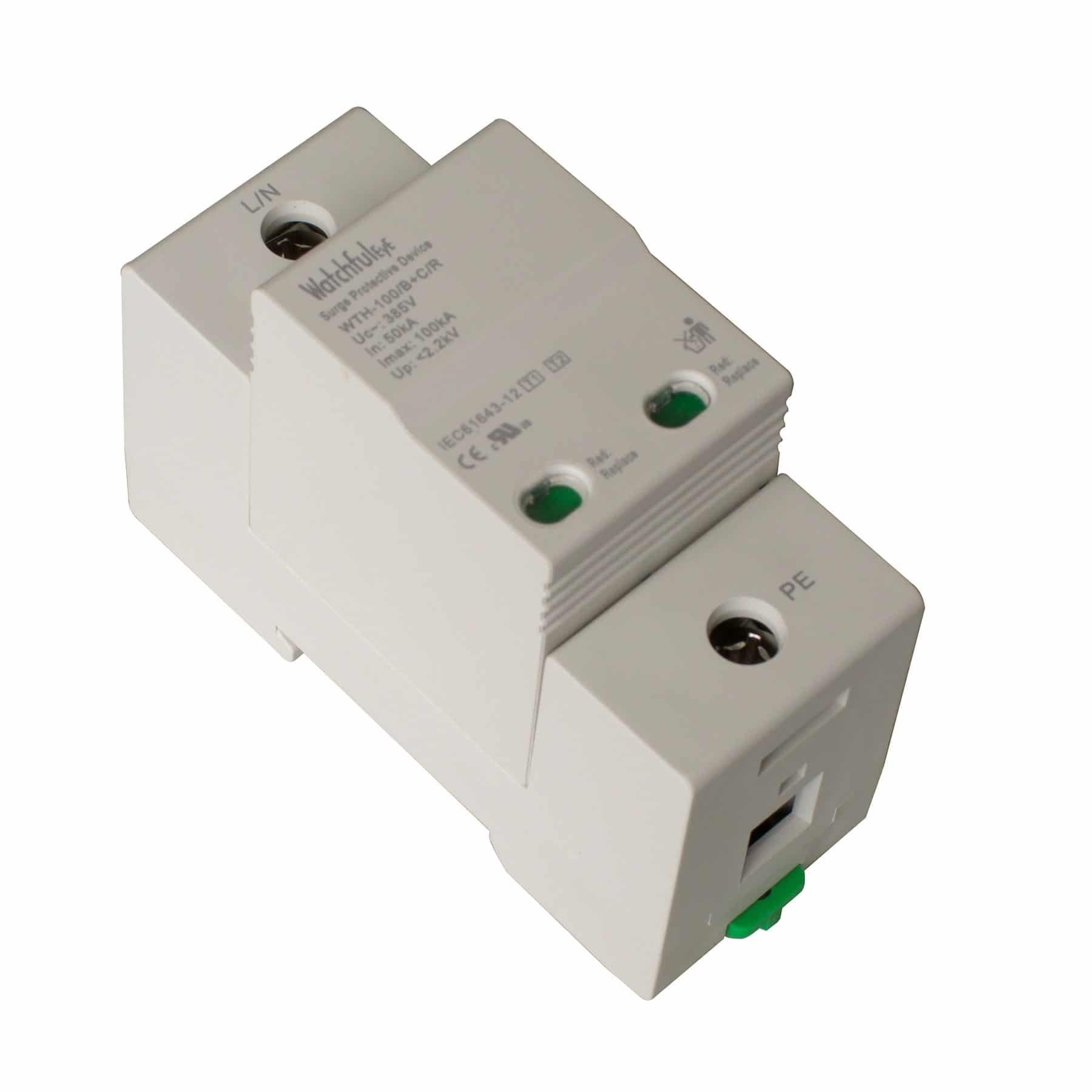 កាត់រន្ទះ 1 Pha Watchfuleye WTH-100/B+C/1P