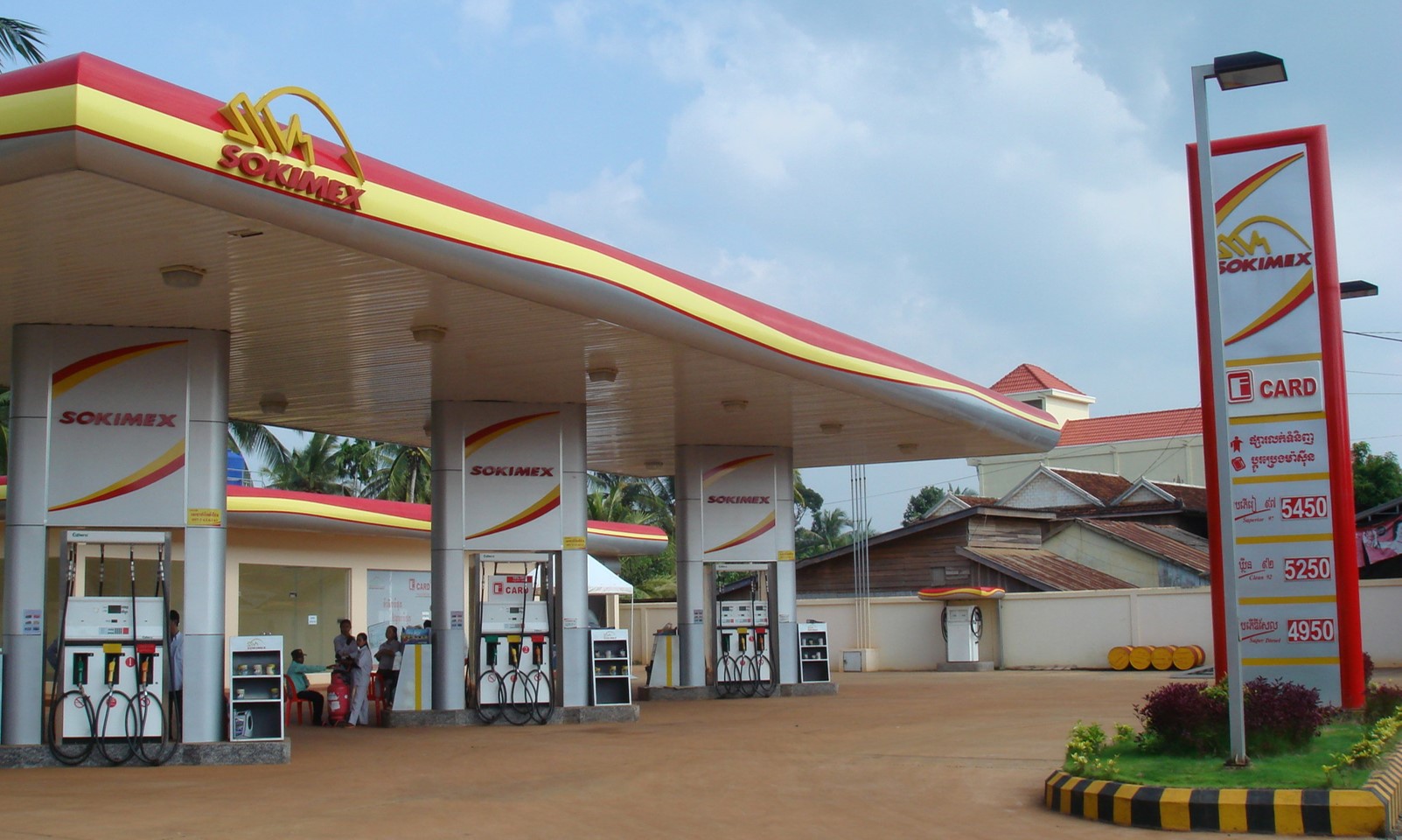 KHO XĂNG DẦU SOKIMEK GROUP - PREK NOU