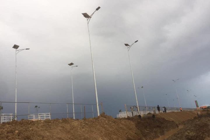 Công trình Đèn đường Solar Tỉnh Prey Veng