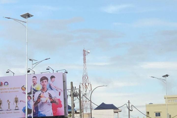 Công trình Đèn đường Solar Battampang